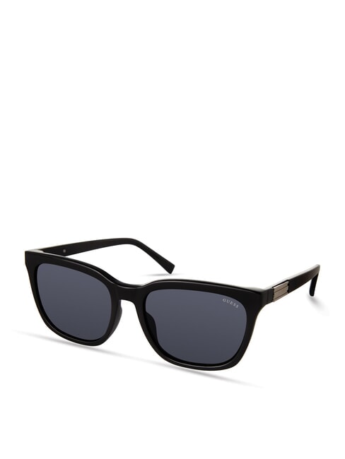 GUESS BROWLINE Occhiali da sole shinyblack/smokemirror - Occhiali Uomo