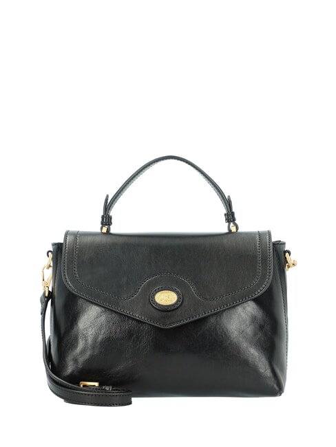 THE BRIDGE STORY Borsa cartelletta in pelle Nero Oro - Borse Donna