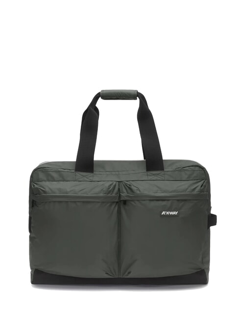 KWAY ARDELU M Borsone impermeabile green blackish - Borsoni