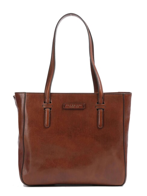 THE BRIDGE DIANA  Shopper a spalla, in pelle MARRONE - Borse Donna