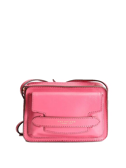 THE BRIDGE LUCREZIA Camera case in pelle lipstick abb. oro - Borse Donna