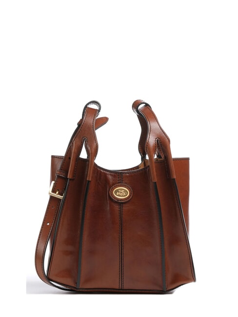 THE BRIDGE CLAUDIA Borsa secchiello in pelle MARRONE - Borse Donna