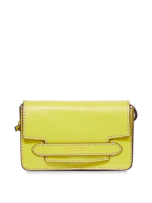 THE BRIDGE LUCREZIA  Mini Bag a tracolla, in pelle lime with gold - Borse Donna