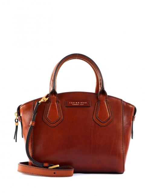 THE BRIDGE COSTANZA Borsa a mano in pelle con tracolla MARRONE - Borse Donna