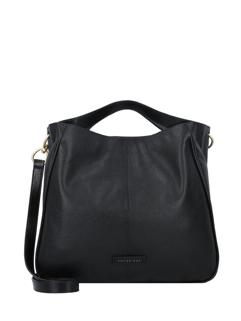 THE BRIDGE ELISABETTA Borsa in pelle con tracolla Nero Oro - Borse Donna
