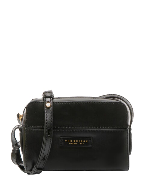 THE BRIDGE ELETTRA  Mini Bag a tracolla Nero Oro - Borse Donna