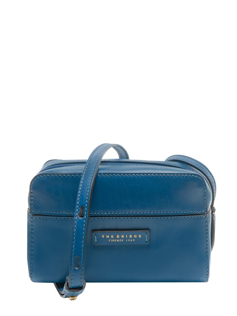 THE BRIDGE ELETTRA  Mini Bag a tracolla jeans abb. oro - Borse Donna