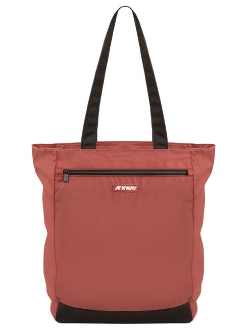 KWAY ELLIANT Borsa shopping con tasca red brownish - Borse Donna