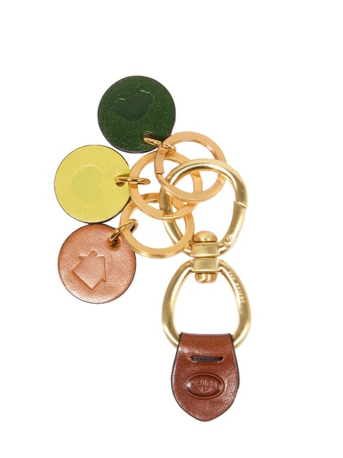 THE BRIDGE DUCCIO Portachiavi multi charm in pelle multicolore - Portachiavi