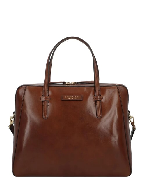 THE BRIDGE DIANA Cartella in pelle porta pc 14" MARRONE - Cartelle Lavoro