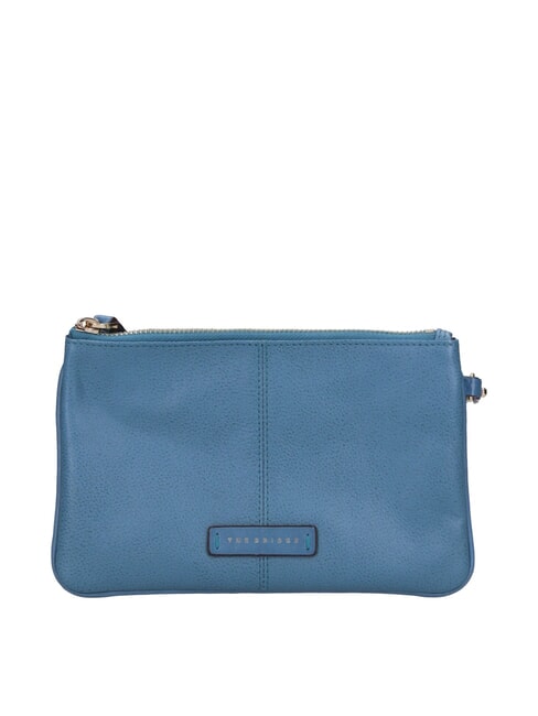 THE BRIDGE ELISABETTA Pochette in pelle con polsierina sky with gold - Borse Donna