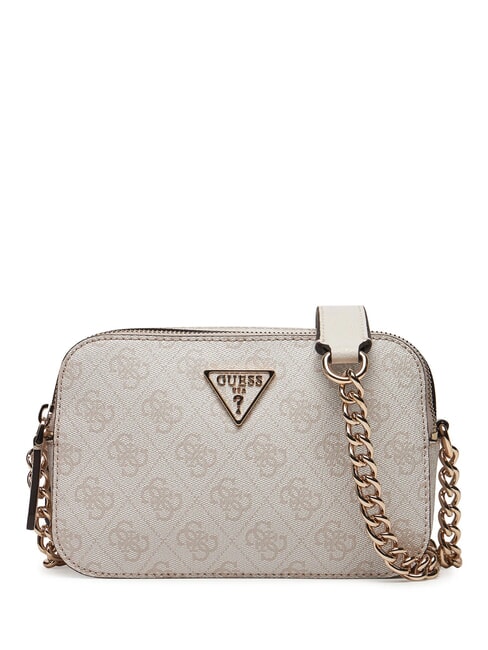 GUESS NOELLE Borsa camera case a tracolla bone logo - Borse Donna