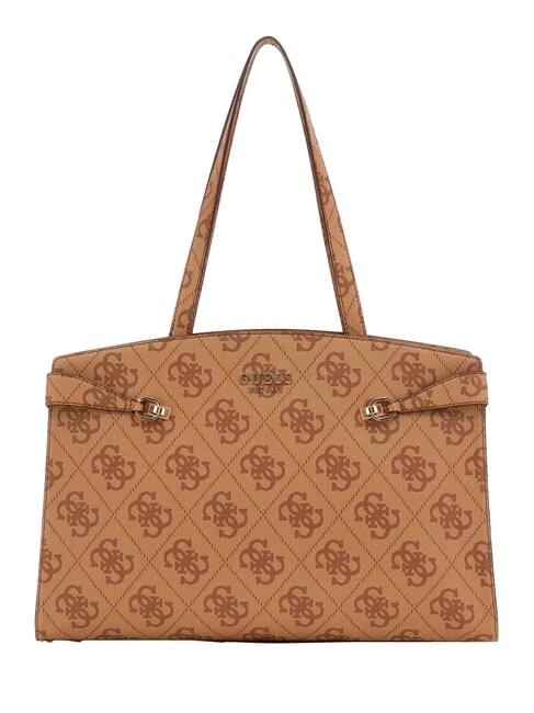 GUESS LORELEI Borsa a spalla LATTE LOGO - Borse Donna