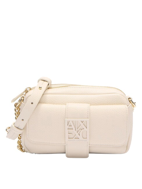 ARMANI EXCHANGE SUSIE SOFT Mini Bag a tracolla off white - Borse Donna