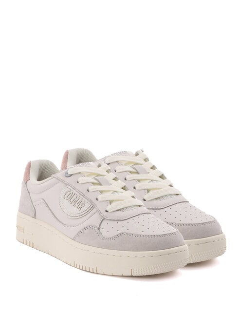 COLMAR AUSTIN LOOK Sneakers white/blushpink - Scarpe Donna