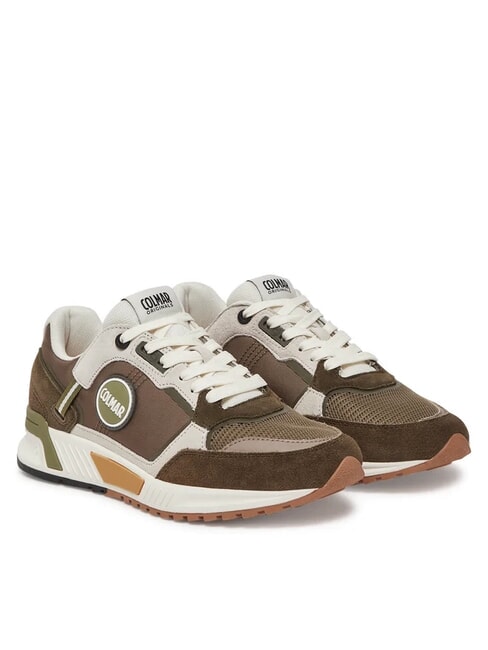 COLMAR DALTON TYPE Sneakers mgreen/owhite/orange - Scarpe Uomo