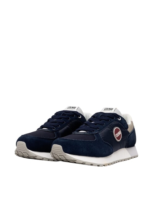 COLMAR TRAVIS AUTHENTIC Sneakers navy/gray/wgray - Scarpe Unisex