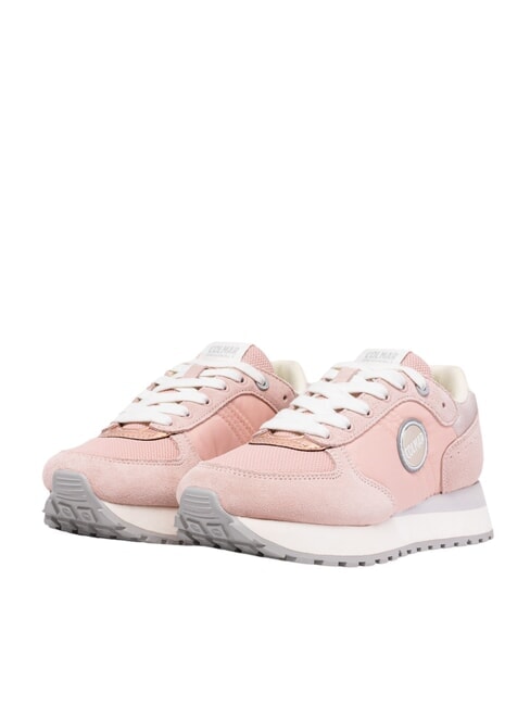 COLMAR TRAVIS AUTHENTIC Sneakers blushpink/silver - Scarpe Unisex