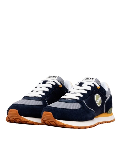 COLMAR TRAVIS BOOST Sneakers navy/gray/sgreen - Scarpe Uomo