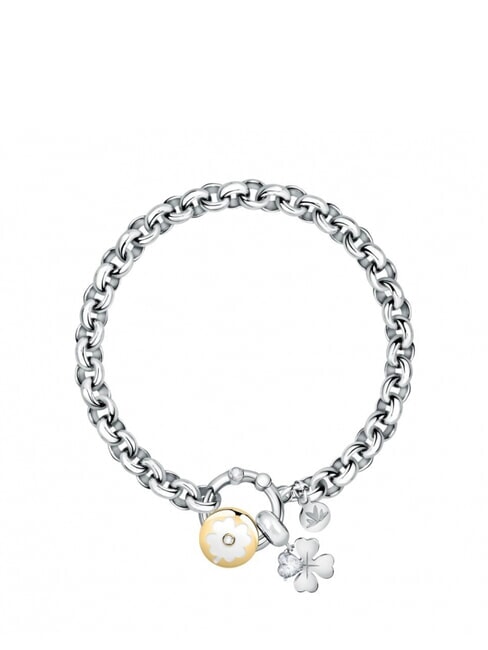 MORELLATO DROPS Bracciale con charm smaltato ACCIAIO - Bracciali Donna