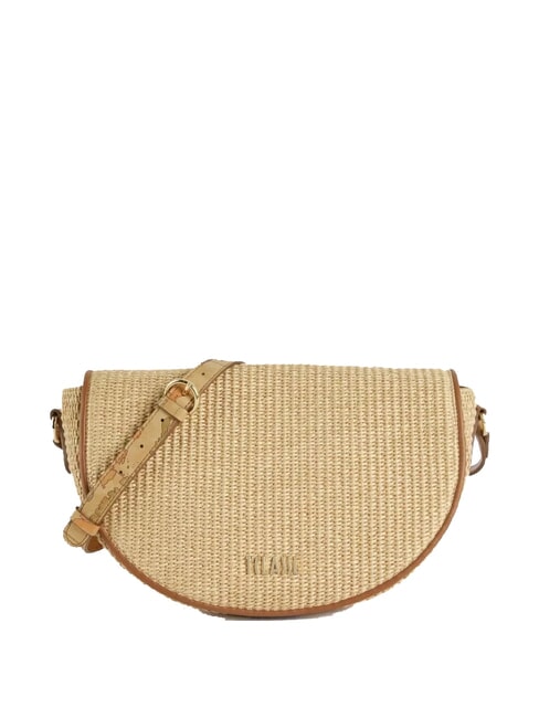 ALVIERO MARTINI PRIMA CLASSE GEO BAMBU Borsa in rafia a tracolla naturale - Borse Donna
