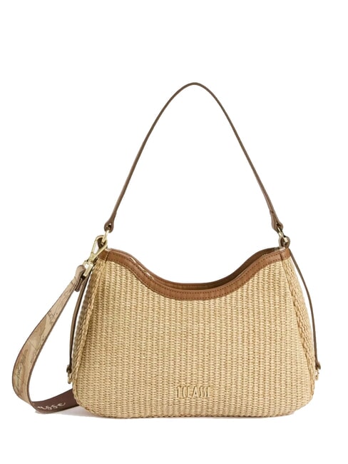 ALVIERO MARTINI PRIMA CLASSE GEO BAMBU Borsa a spalla in rafia naturale - Borse Donna