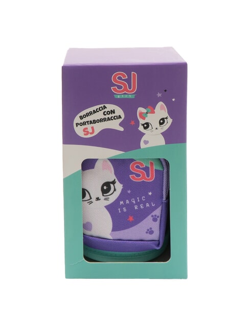 SJGANG KIDS Borraccia 350ml + portaborraccia rootsblue - Borracce termiche