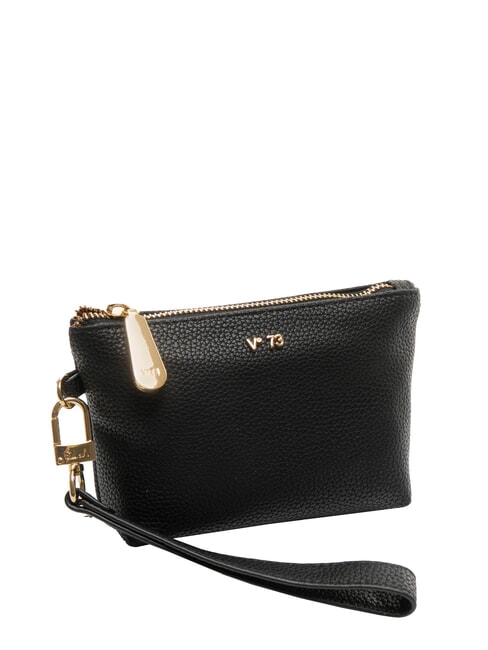 V73 VIVIENNE Pochette con polsierina nero - Borse Donna
