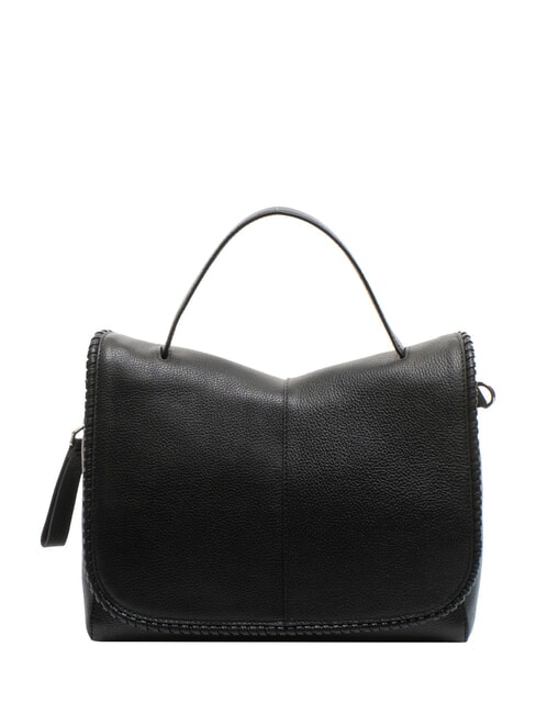 TOSCA BLU DALILA Borsa cartelletta in pelle con tracolla Nero - Borse Donna