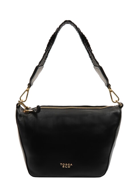 TOSCA BLU BEATRICE Borsa in pelle manico intrecciato Nero - Borse Donna