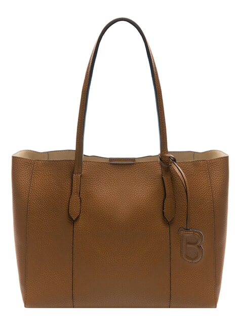 TOSCA BLU DILETTA Borsa shopping in pelle con pouch CUOIO - Borse Donna