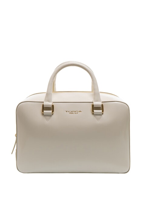 TOSCA BLU KORA Borsa bauletto in pelle con tracolla bianco avorio - Borse Donna