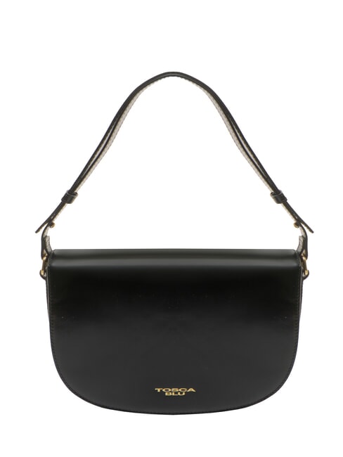 TOSCA BLU KORA Borsa in pelle con pattina Nero - Borse Donna