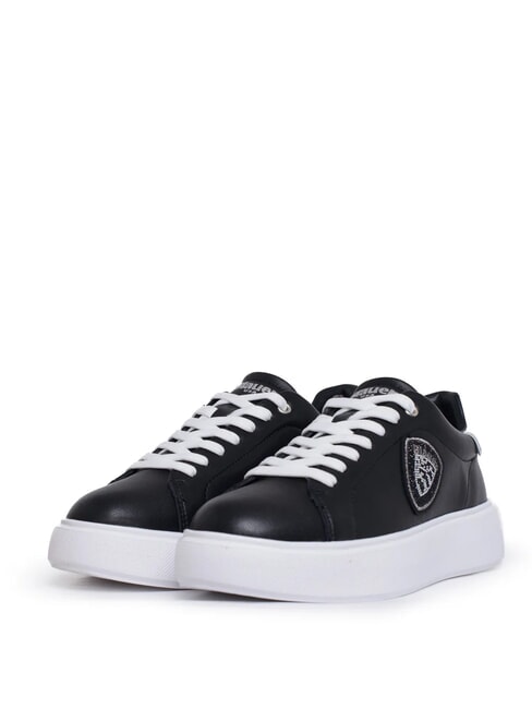 BLAUER VENUS Sneakers con stemma strass NERO - Scarpe Donna