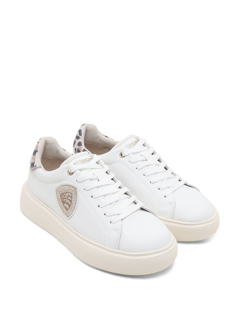 BLAUER VENUS Sneakers con inserto st animalier white/leopard - Scarpe Donna