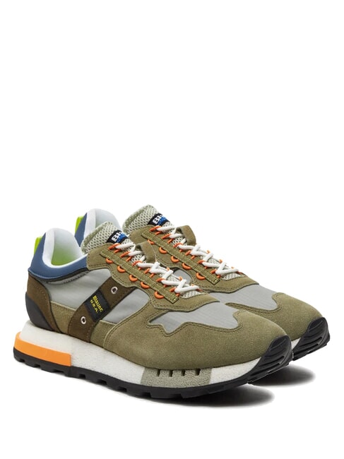 BLAUER HERON Sneakers military/grey - Scarpe Uomo