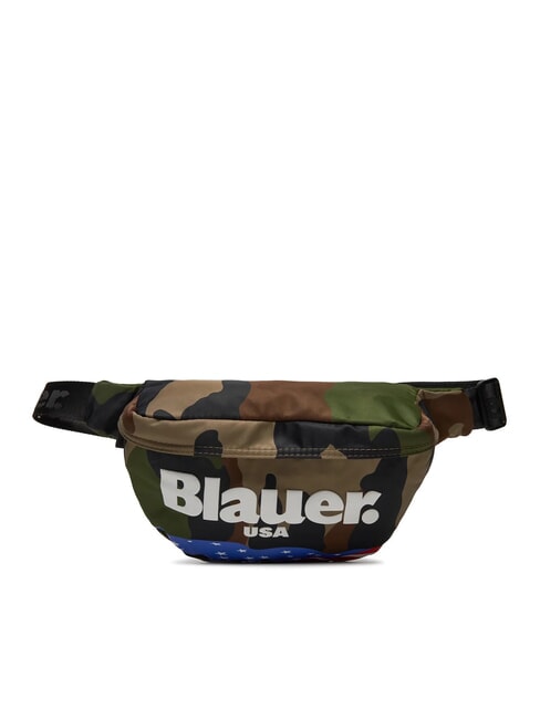 BLAUER AMERICAN Marsupio stampa logo camouflage - Marsupi
