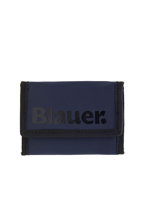 BLAUER SPLASH Portafoglio in tessuto stampa logo BLU NAVY - Portafogli Uomo