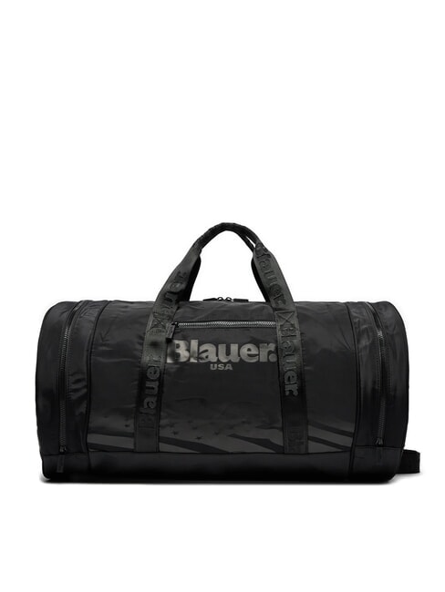 BLAUER AMERICAN Borsone grande con tracolla Nero/nero - Borsoni
