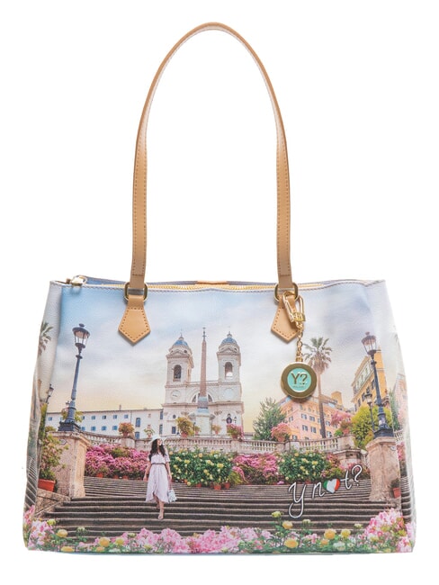 YNOT YESBAG SPECIAL Borsa Tote a spalla floral - Borse Donna