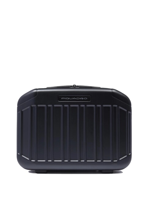 PIQUADRO PQ-LIGHT Beauty case in policarbonato nero opaco - Beauty Case