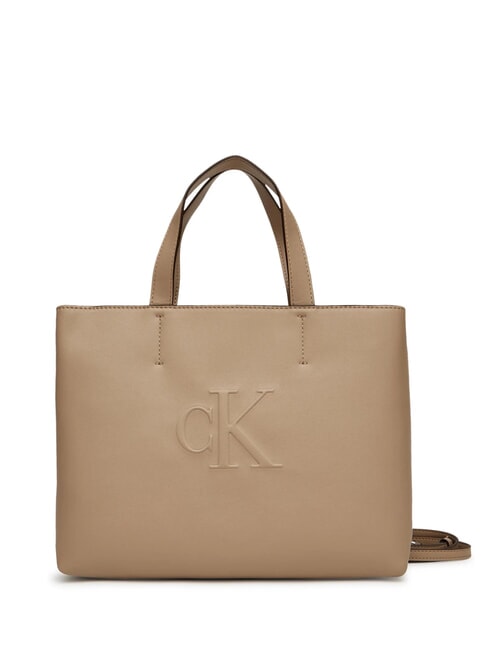 CALVIN KLEIN SCULPTED EW Borsa a mano, con tracolla crockery - Borse Donna