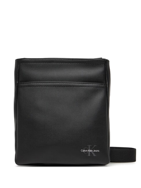 CALVIN KLEIN CKJ MONO LOGO Borsello piatto na black - Borse Donna