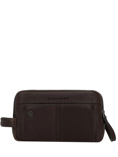 PIQUADRO HEDLEY Beauty Case in pelle MORO - Beauty Case