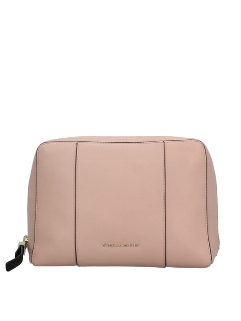 PIQUADRO CIRCLE  Beauty in pelle ROSA - Beauty Case