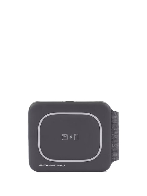 PIQUADRO BAGMOTIC  Caricatore pieghevole wireless 3-in-1 Nero - Porta tablet & Organizer