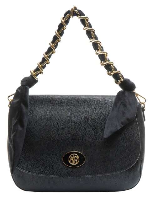 YNOT EMILY Borsa a spalla con catena NERO - Borse Donna