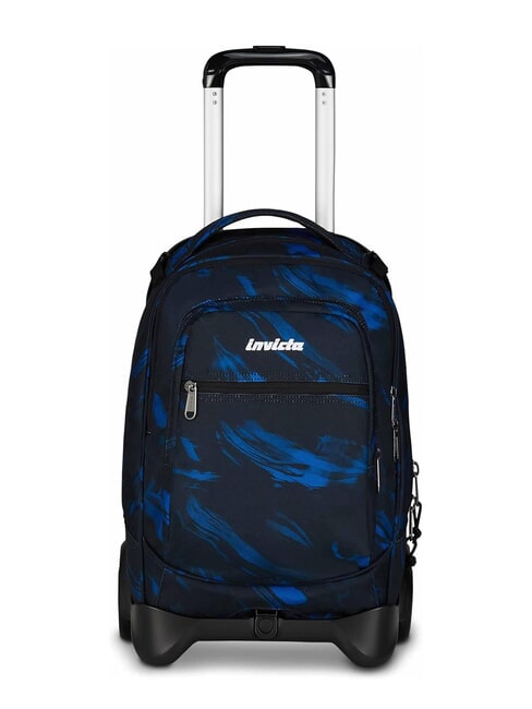 INVICTA PLUG FANTASY Zaino trolley sganciabile, porta pc 14" rippling waves - Zaini con carrello