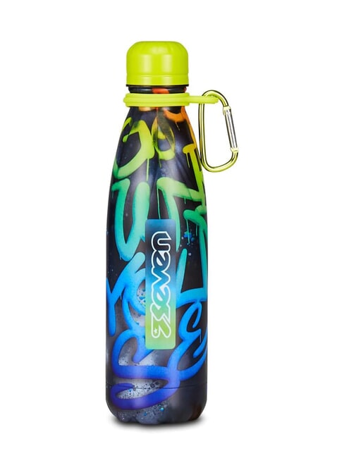 SEVEN FANTASY Borraccia termica, 500 ml Nero - Borracce termiche
