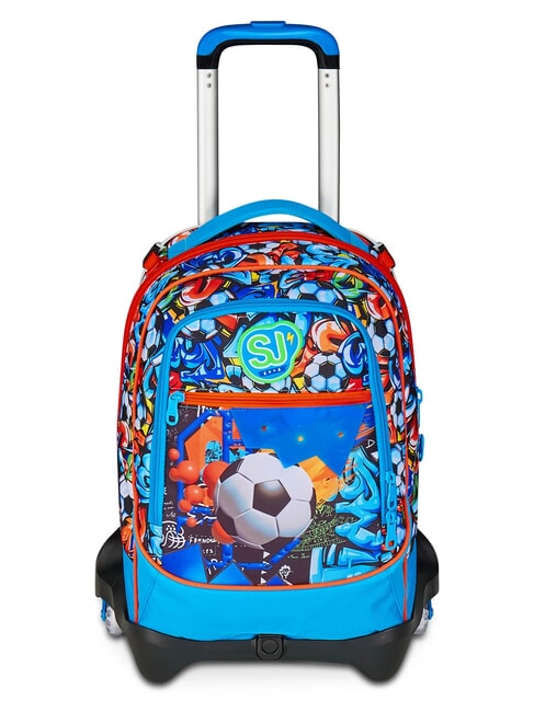 SJGANG TINYPATCH BOY JACK 3WD Trolley Zaino sganciabile, 3 ruote bright turquoise - Zaini con carrello